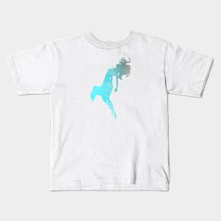 Princess Inspired Silhouette Kids T-Shirt